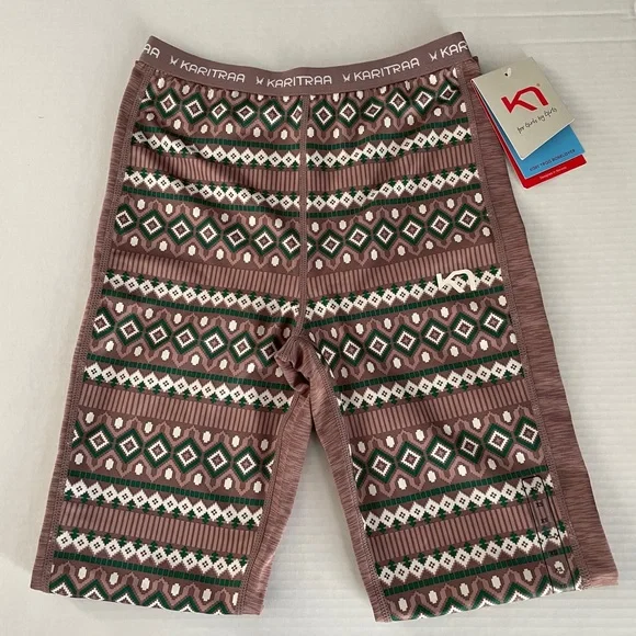 NWT Womens XSmall Kari Traa All Season No Chafing Lune Leggings Pants Base Layer - Picture 3 of 5